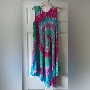 Tie-dye, beach, cover-up! One Size! Ready for Summer!!